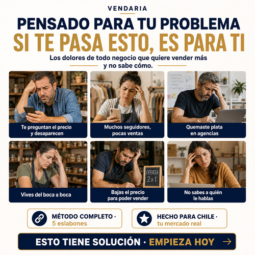 Sistema de 5 Eslabones PARA VENDER MÁS + GARANTÍA 45 DÍAS